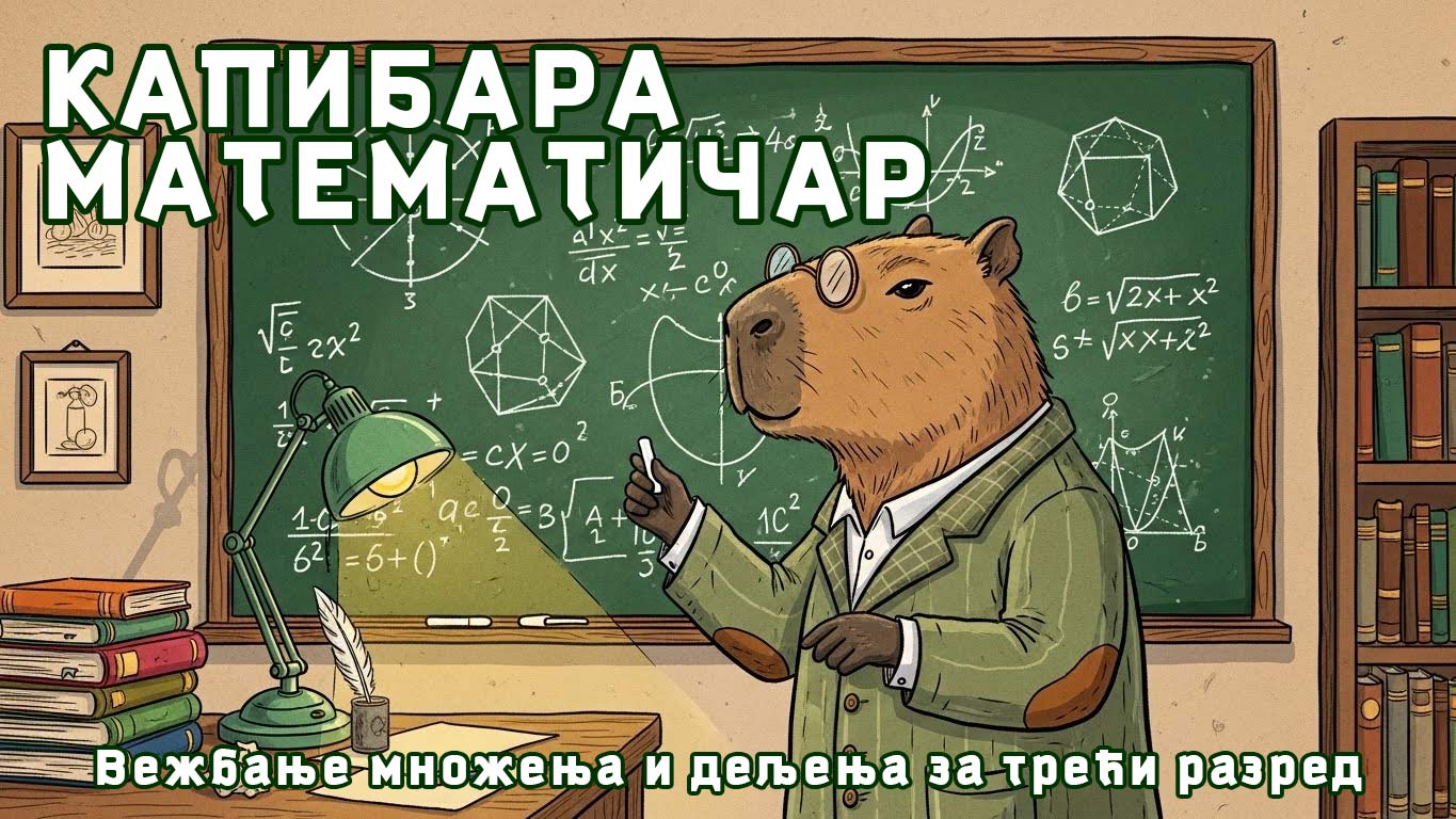 Капибара математичар