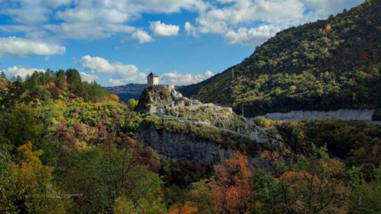 Pogled na stari grad Užice / Užička tvrđava